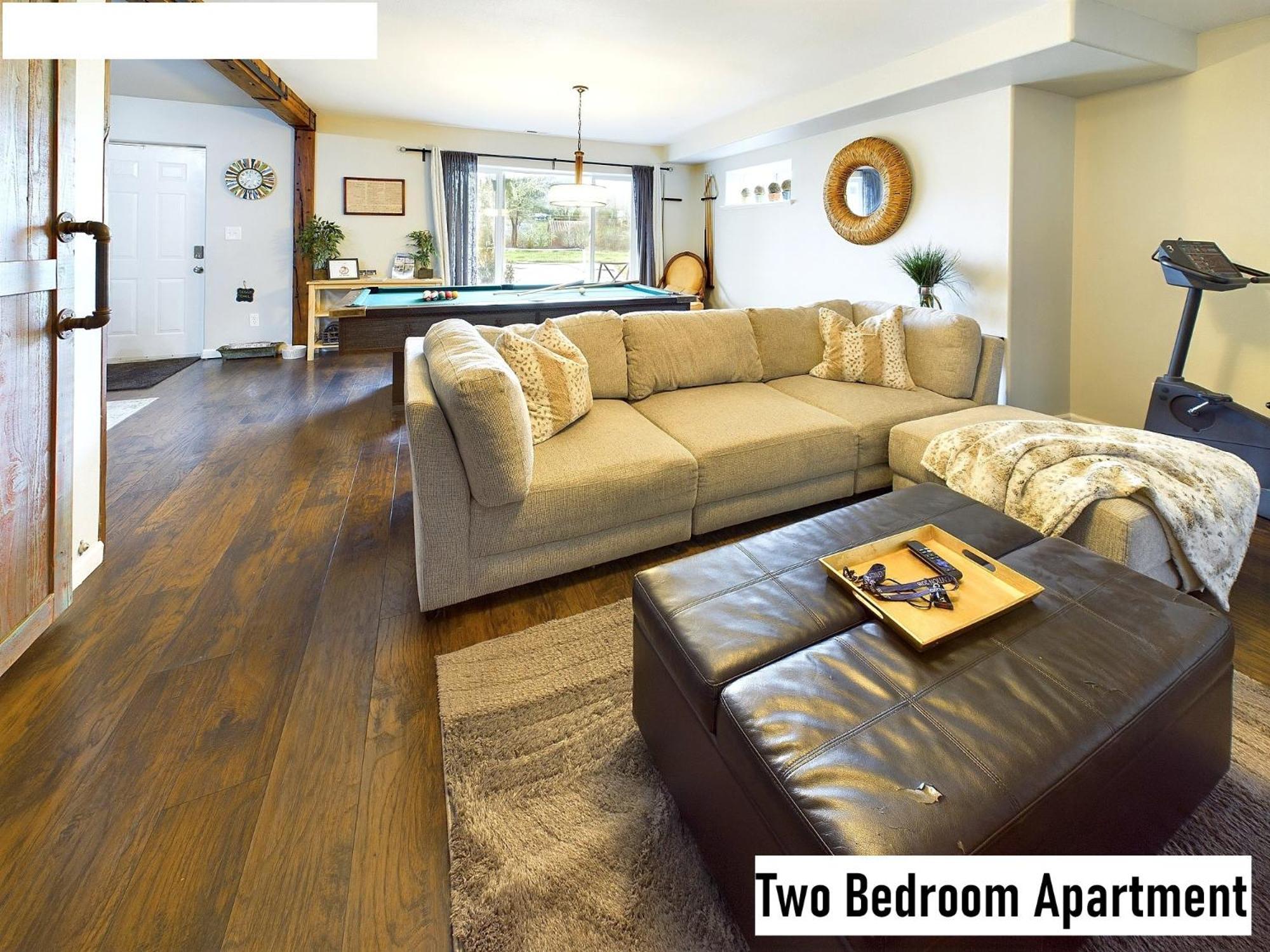Apartment Beautiful Country Apartment, Ac, Pickleball, Billiards, Playground, Gardens