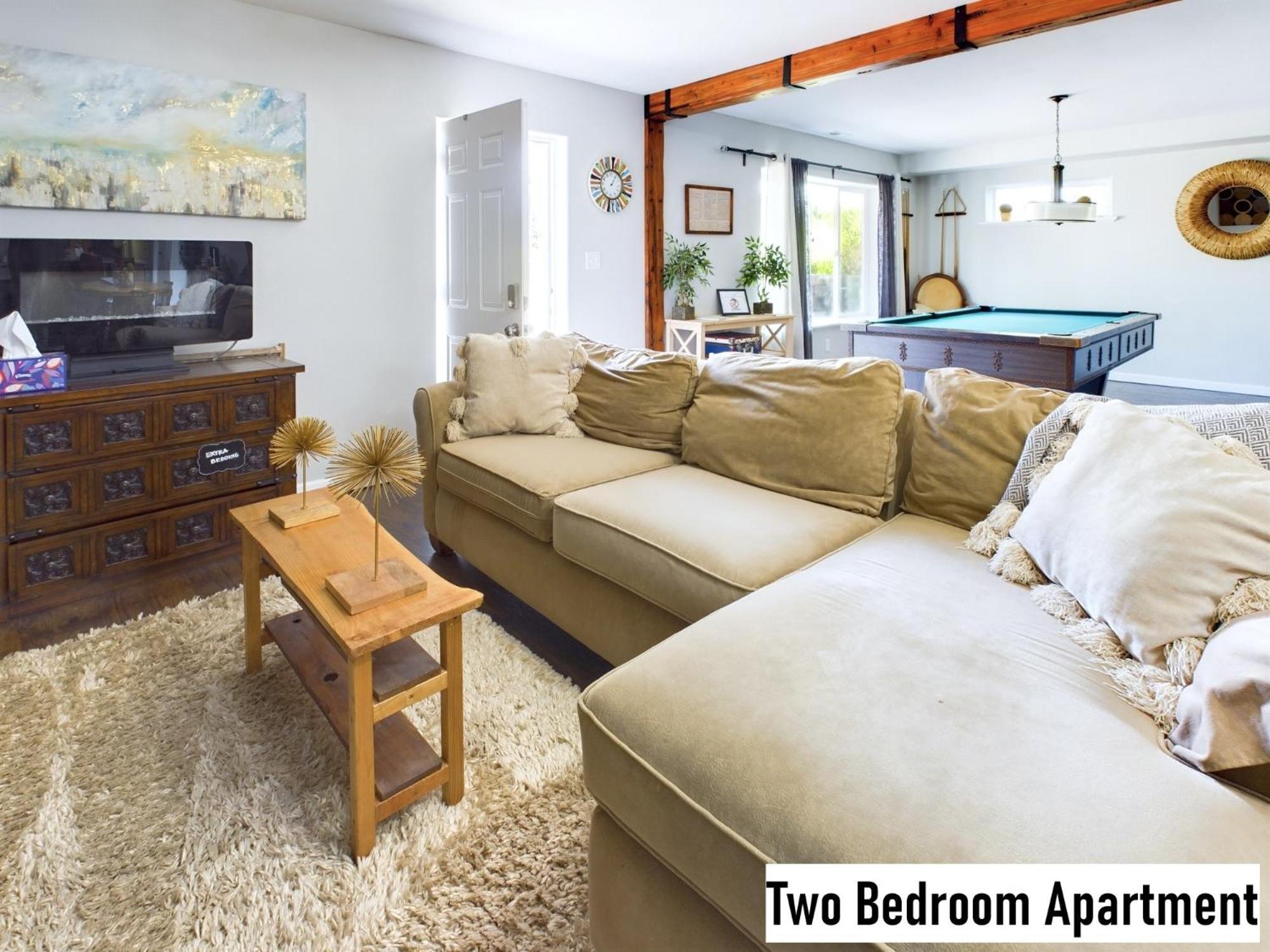 Apartment Beautiful Country Apartment, Ac, Pickleball, Billiards, Playground, Gardens *